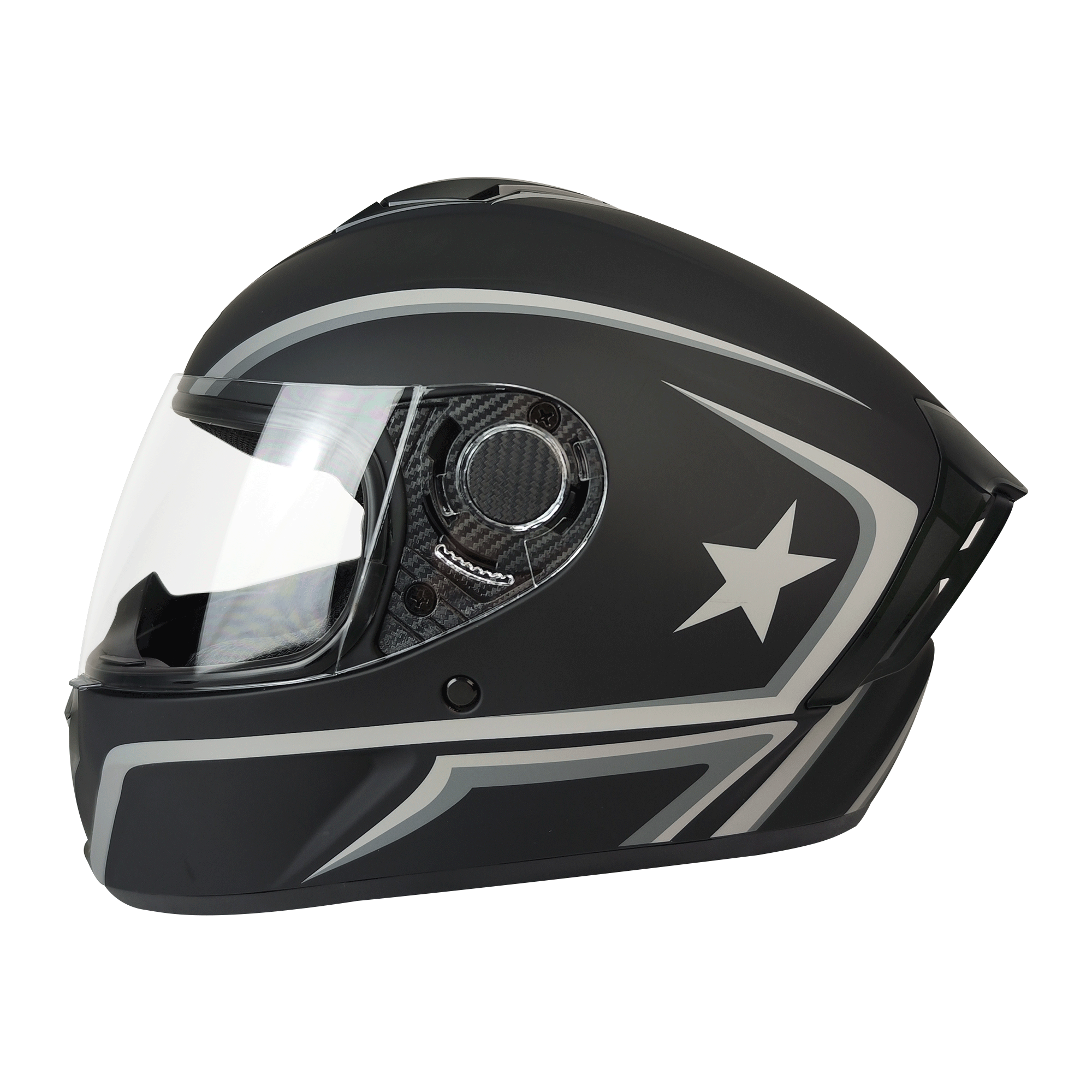 Casco Tipo Integral HS2 GLASS BLACK – KMMOTOSHN