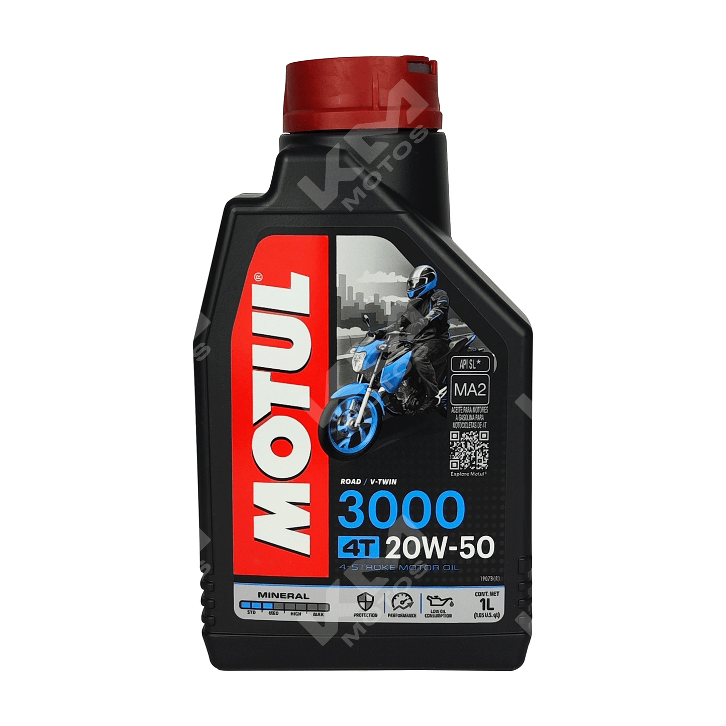 ACEITE 20W50 MOTUL 3000