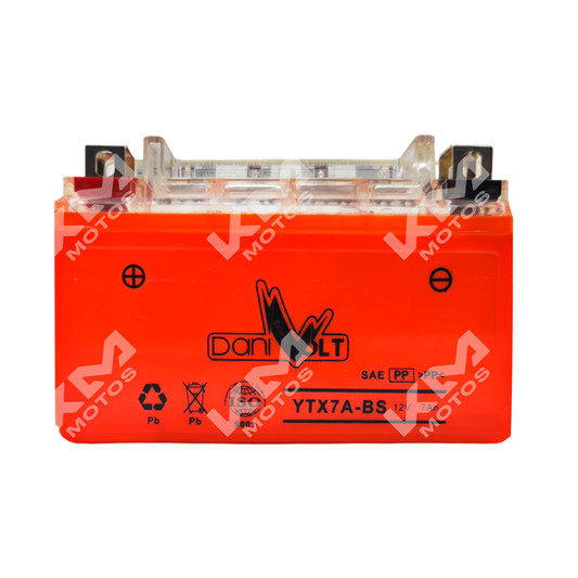 BATERIA YTX7A-BS GEL DANIVOLT