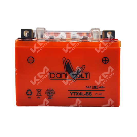 BATERIA YTX4L-BS GEL DANIVOLT