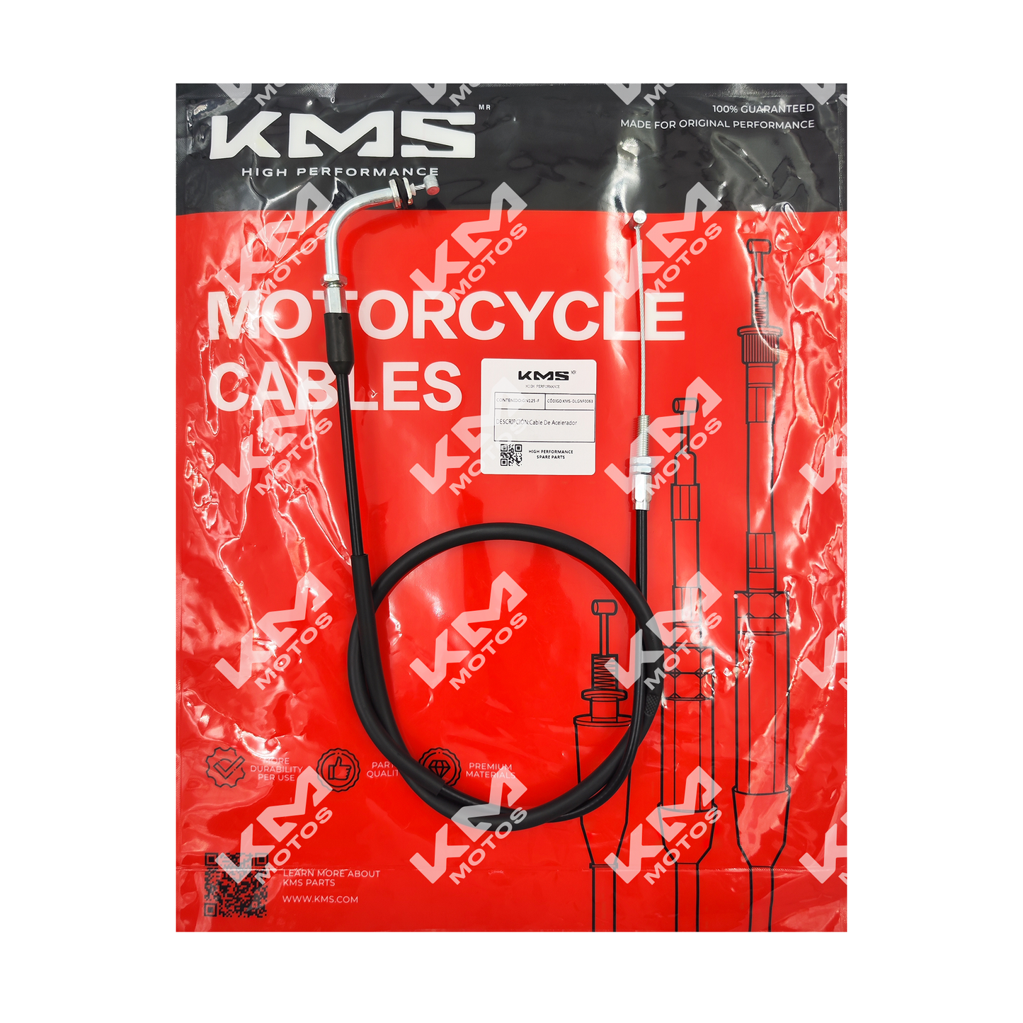 CABLE DE ACELERADOR GN125-F KMS