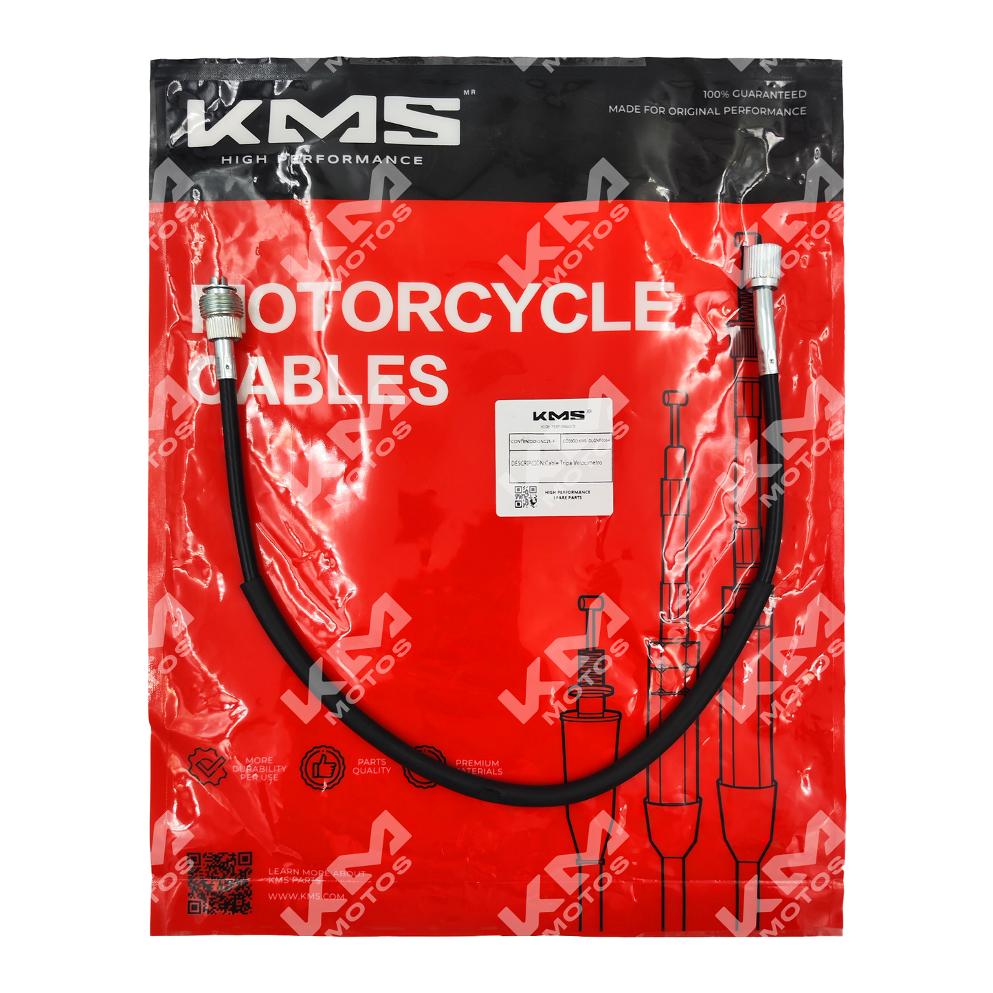 CABLE DE VELOCIMETRO  GN125-F KMS