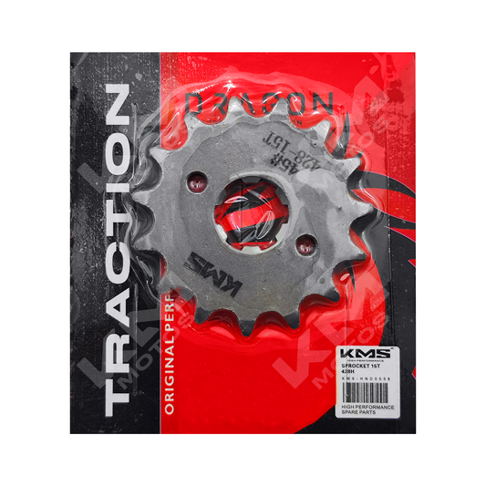 SPROCKET 15T -428H NXR/SERPENTO/HERO/HUNK  KMS