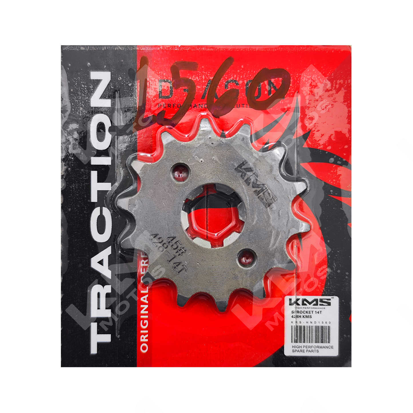 SPROCKET 14T YBR125 -428H  KMS