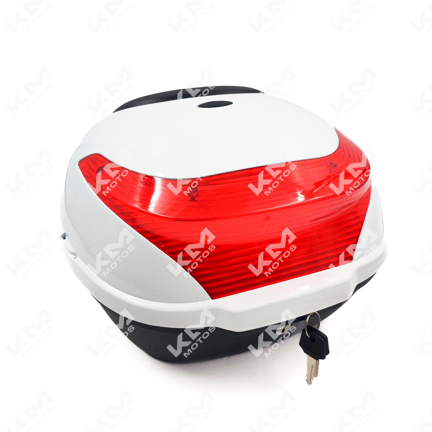 MALETERO O BAUL PARA MOTO BLANCO LS01