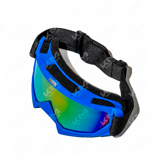 GAFAS SPORT PORALIZADAS + ESPONJA  AZUL