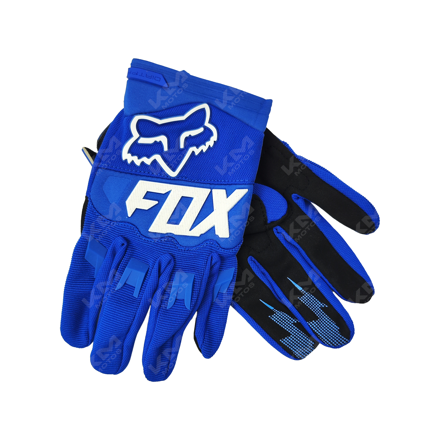 GUANTES FOX + PROTECCION AZUL