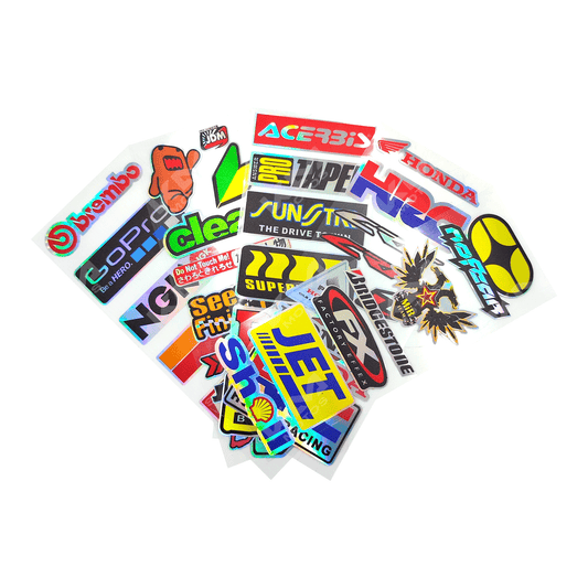 STIKER TORNASOL LOGOS RACING01 - KMMOTOSHN