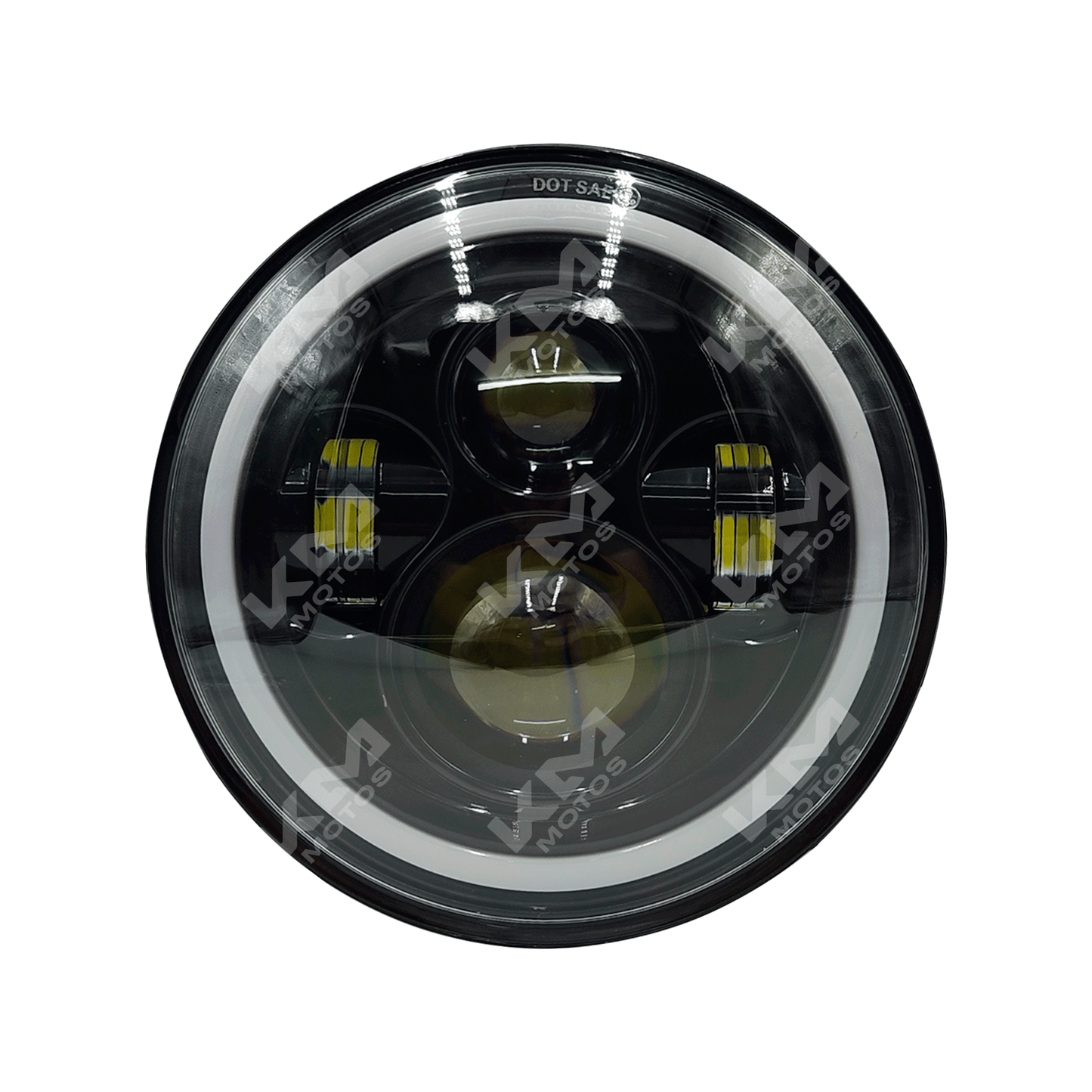 FOCO PRINCIPAL LED REDONDO 7" PRIME03 - KMMOTOSHN