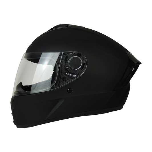 CASCO CERRADO NEGRO MATE SOLID LS01 DOT WLT111 HS2 V.C. "S"