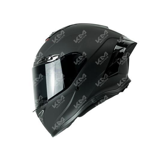 CASCO CERRADO NEGRO MATE DOT SOLID LS02 WLT109L HS2 V.N. "S"