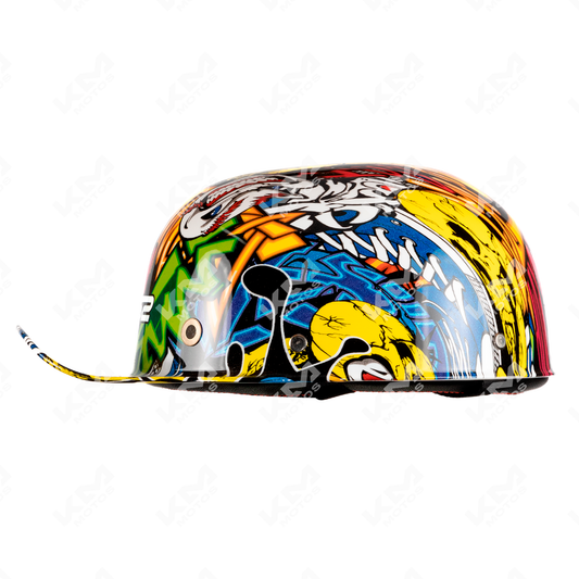 CASCO GORRITA GRAFITY (PANDILLERO) DOT WLT318 HS2 "XL"