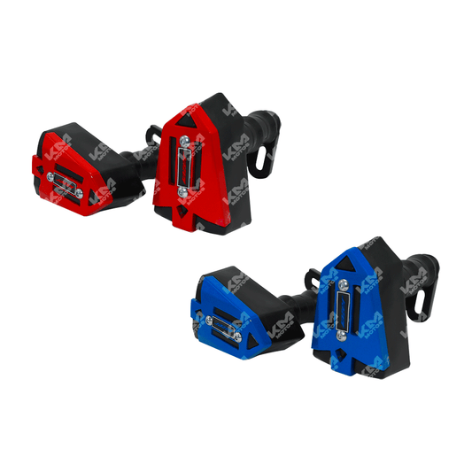 SET DE SLIDERS (TRIANGULAR) BAJAJ PS135 PULSAR (COLORES VARIOS)