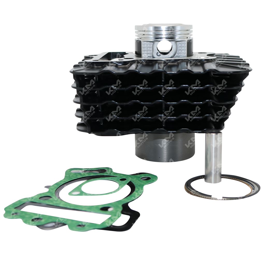 KIT DE CILINDRO COMPLETO CON SELLOS  DISCOVER125 ST (DE 4 VALVULAS) - KMMOTOSHN