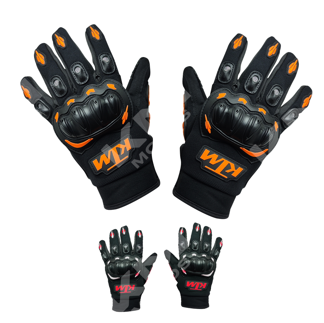 GUANTES LARGOS KTM + PROTECCION - KMMOTOSHN