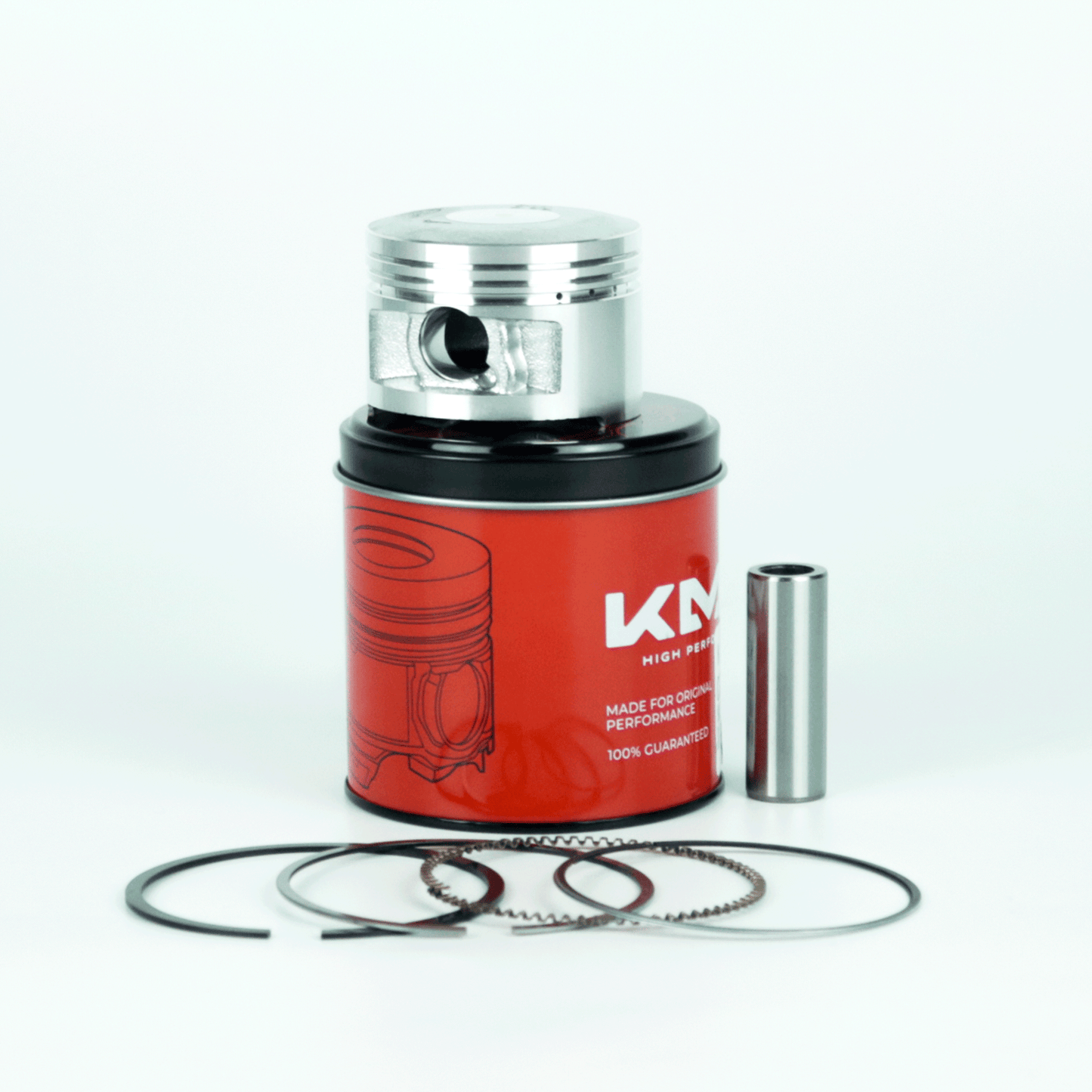 KIT DE PISTON (CAJA METAL) YAMAHA YBR125 / 5VL - KMMOTOSHN