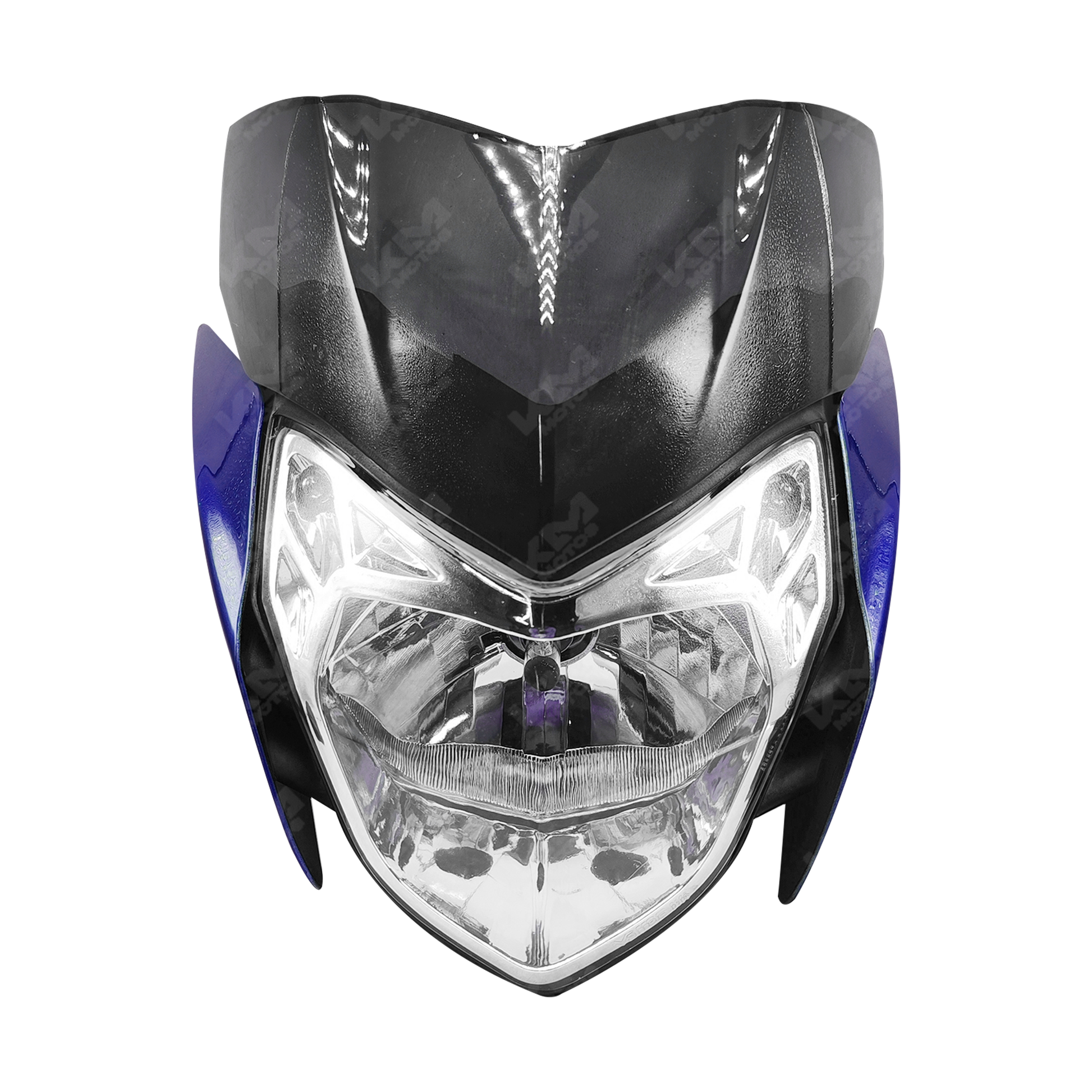 CARENA PULSAR PS135 COMPLETA AZUL - KMMOTOSHN