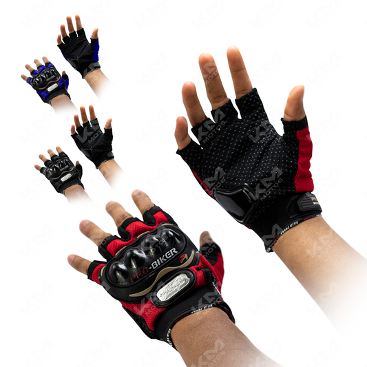 GUANTES CORTOS + PROTECCION PROBIKERS KMS