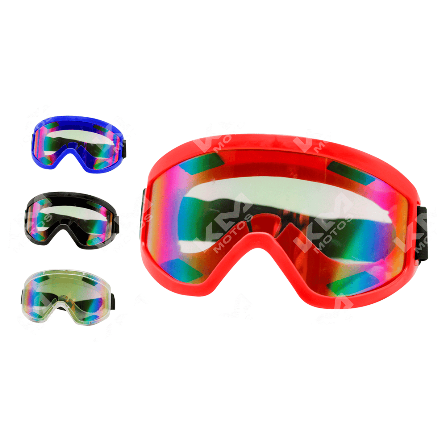 GAFAS P/CASCO POLARIZADAS OSCURAS (COLORES) - KMMOTOSHN