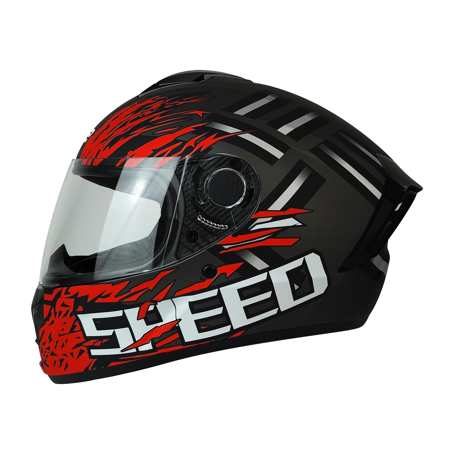 CASCO CERRADO GRIS MATE SPEED DOT KMS "XXL" - KMMOTOSHN