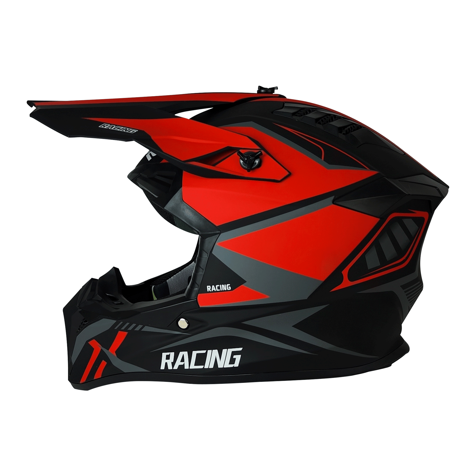 Casco de best sale cross negro