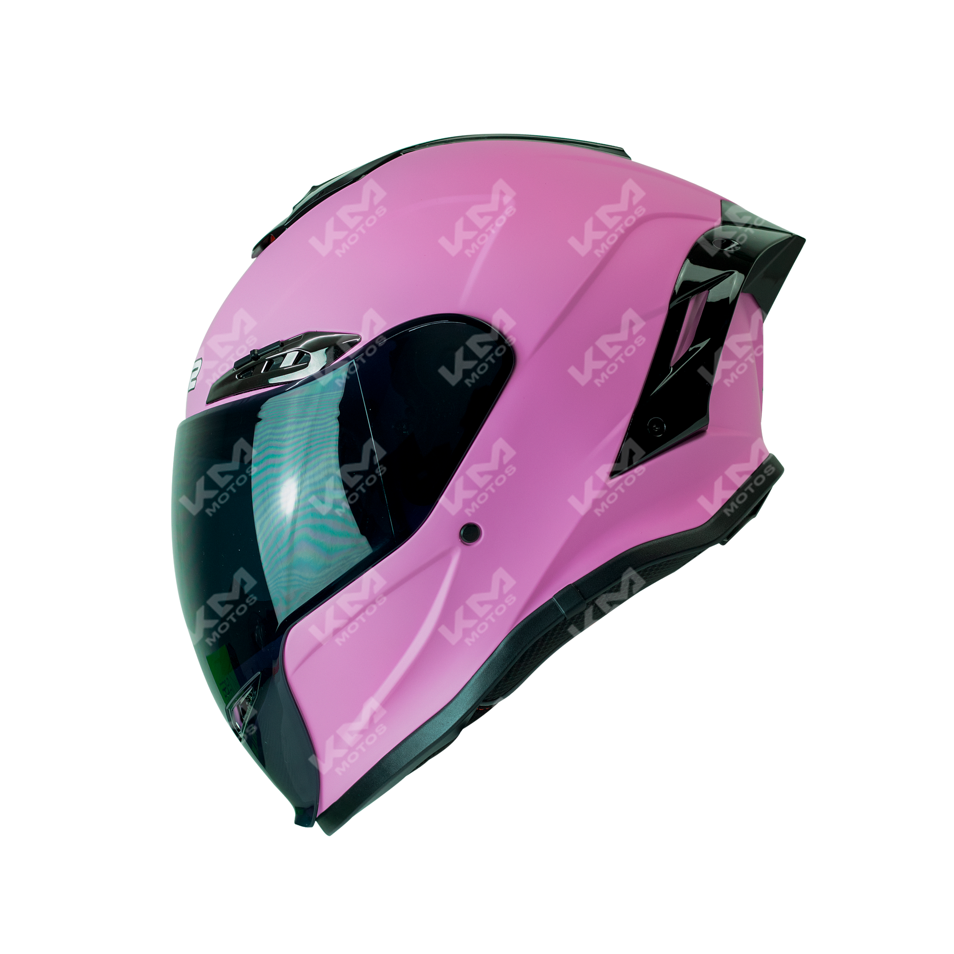 Casco Cerrado Rosado Mate Solid WLT109L Dot HS2 KMS V.N. "M" - KMMOTOSHN