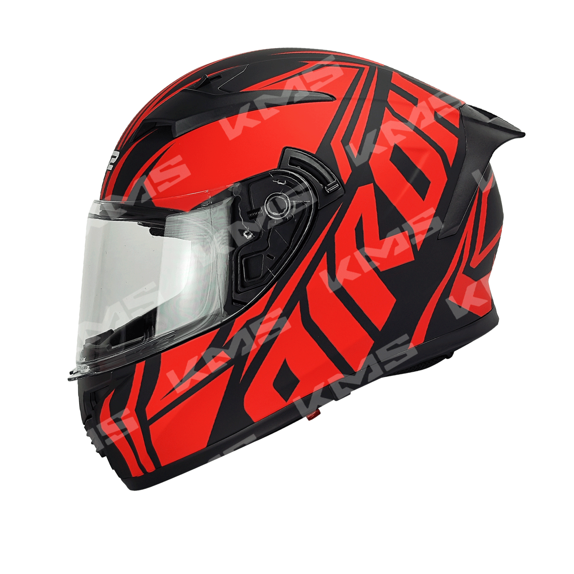 Casco Cerrado Rojo/Negro Airoh WLT108 Dot HS2 KMS "L" - KMMOTOSHN